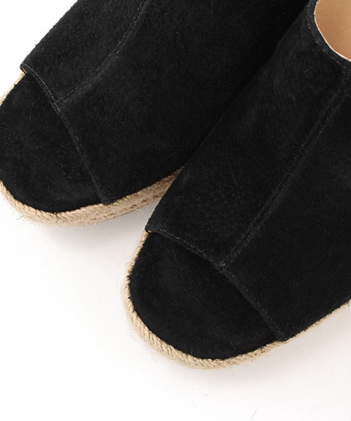 Stephanie(ステファニエ)の「【Stephanie】ウエッジソールサンダル(サンダル・レディース・レオパード/ピンク/ブラック・37/38/36)」の6枚目の写真