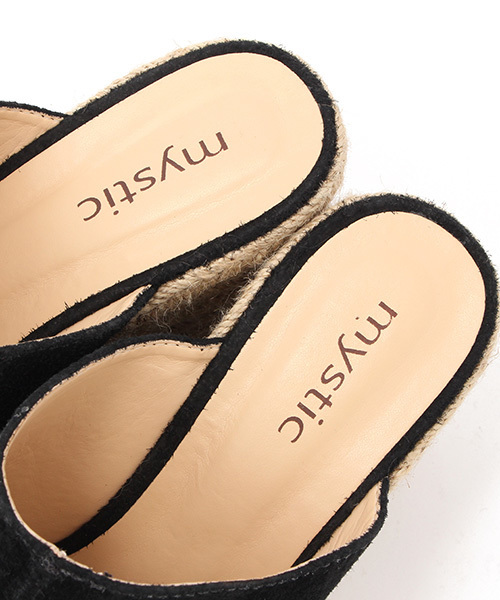 Stephanie(ステファニエ)の「【Stephanie】ウエッジソールサンダル(サンダル・レディース・レオパード/ピンク/ブラック・37/38/36)」の7枚目の写真