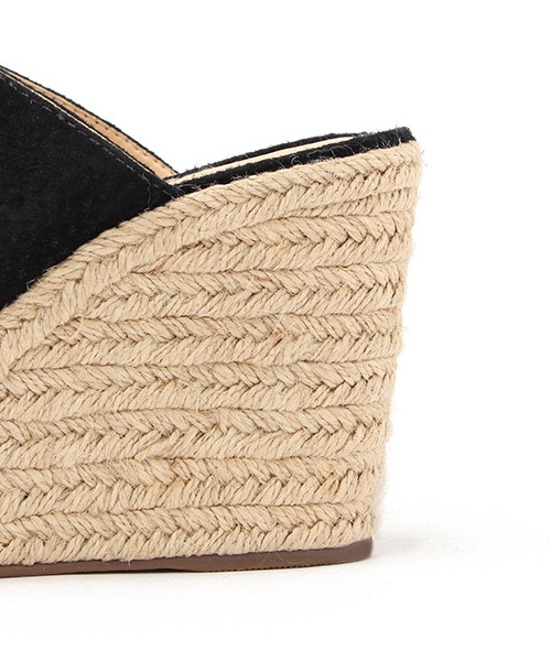 Stephanie(ステファニエ)の「【Stephanie】ウエッジソールサンダル(サンダル・レディース・レオパード/ピンク/ブラック・37/38/36)」の8枚目の写真