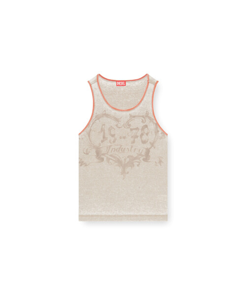 DIESEL（ディーゼル）の「メンズ スリーブレストップ T-HIRST（タンクトップ・メンズ・ベージュ系その他・LARGE/MEDIUM/SMALL/X-LARGE）」の5枚目の写真