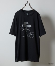 MICKEY MOUSE NN GLITTER PRINTED T-SHIRT