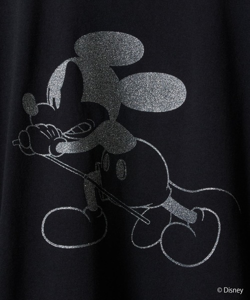 NUMBER (N)INE(ナンバーナイン)の「MICKEY MOUSE NN GLITTER PRINTED T-SHIRT(Tシャツ/カットソー・メンズ・ホワイト/ブラック・2/5/4/3)」の11枚目の写真