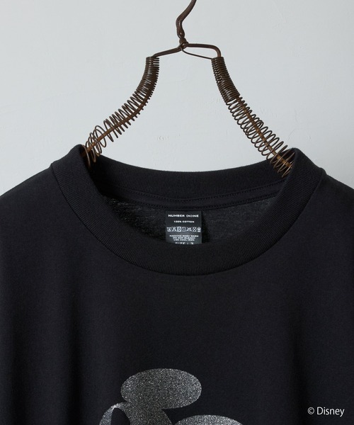 NUMBER (N)INE(ナンバーナイン)の「MICKEY MOUSE NN GLITTER PRINTED T-SHIRT(Tシャツ/カットソー・メンズ・ホワイト/ブラック・2/5/4/3)」の12枚目の写真