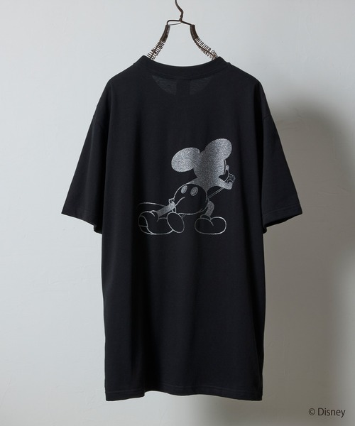 MICKEY MOUSE NN GLITTER PRINTED T-SHIRT | ナンバーナイン（NUMBER