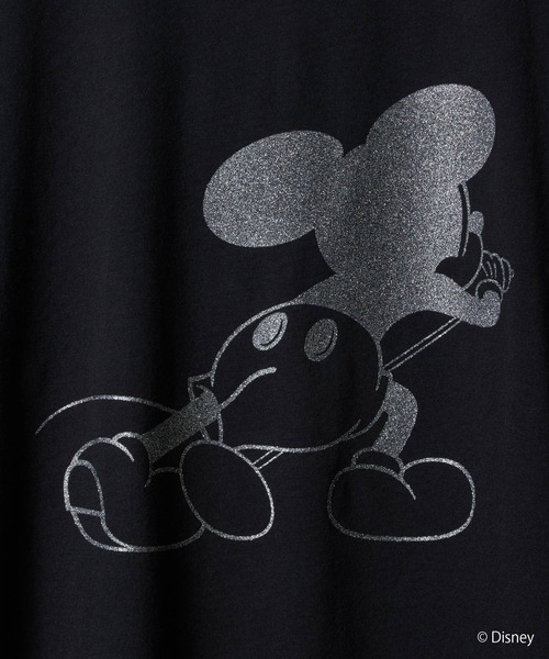 NUMBER (N)INE(ナンバーナイン)の「MICKEY MOUSE NN GLITTER PRINTED T-SHIRT(Tシャツ/カットソー・メンズ・ホワイト/ブラック・2/5/4/3)」の16枚目の写真
