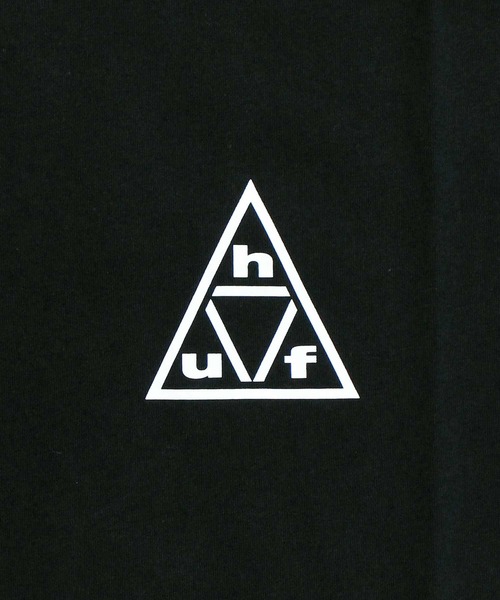 HUF(ハフ)の「トリプルトライアングル 半袖Tシャツ TRIPLE TRIANGLE SS TEE(Tシャツ/カットソー・メンズ・ホワイト×グレー/ブラック×ホワイト・M/L/XL)」の14枚目の写真