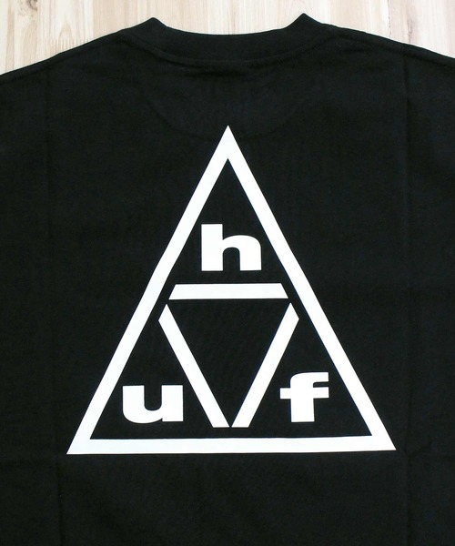 HUF(ハフ)の「トリプルトライアングル 半袖Tシャツ TRIPLE TRIANGLE SS TEE(Tシャツ/カットソー・メンズ・ホワイト×グレー/ブラック×ホワイト・M/L/XL)」の18枚目の写真