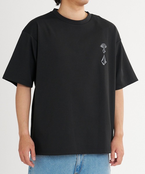 VOLCOM(ボルコム)の「VOLCOM メンズ SPIRITUAL STONE SS RASH TEE サーフTシャツ 【2026年夏モデル】(Tシャツ/カットソー・メンズ・ホワイト/ブラック/ライトグリーン・SMALL/MEDIUM/LARGE/X-LARGE/XX-LARGE)」の6枚目の写真