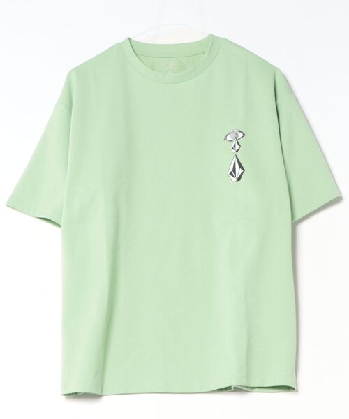 VOLCOM(ボルコム)の「VOLCOM メンズ SPIRITUAL STONE SS RASH TEE サーフTシャツ 【2026年夏モデル】(Tシャツ/カットソー・メンズ・ホワイト/ブラック/ライトグリーン・SMALL/MEDIUM/LARGE/X-LARGE/XX-LARGE)」の14枚目の写真