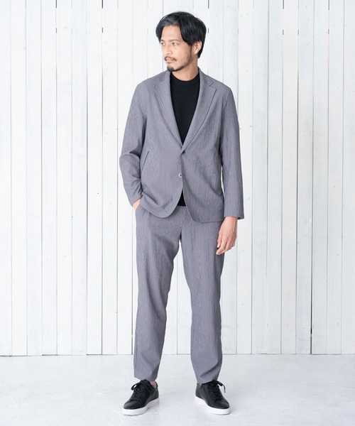 TETE HOMME(テットオム)の「5.5cm ヒールアップ スムースレザースニーカー / スタイルアップ スムースレザーシューズ(スニーカー・メンズ・ブラック/ホワイト・MEDIUM/LARGE/X-LARGE)」の6枚目の写真