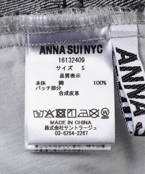 anna sui nyc(アナ スイ エヌ ワイ シー)の「anna sui nyc/アナ スイ エヌワイシー/デニムラインハーフパンツ(デニムパンツ・レディース・その他4/ブラック・S/M)」の12枚目の写真