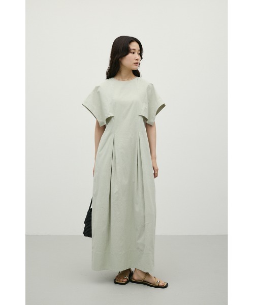 STYLEMIXER(スタイルミキサー)の「【美シルエットワンピ】パネルショルダータックワンピース(ワンピース・レディース・ホワイト/ミント/ネイビー・MEDIUM/SMALL)」の16枚目の写真