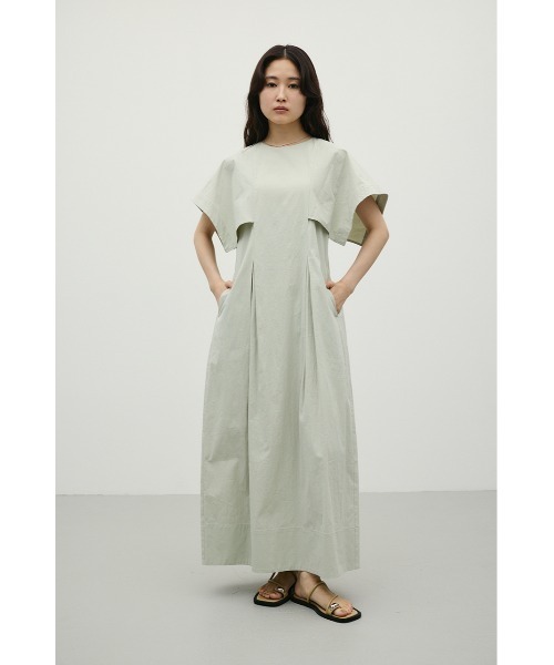 STYLEMIXER(スタイルミキサー)の「【美シルエットワンピ】パネルショルダータックワンピース(ワンピース・レディース・ホワイト/ミント/ネイビー・MEDIUM/SMALL)」の17枚目の写真