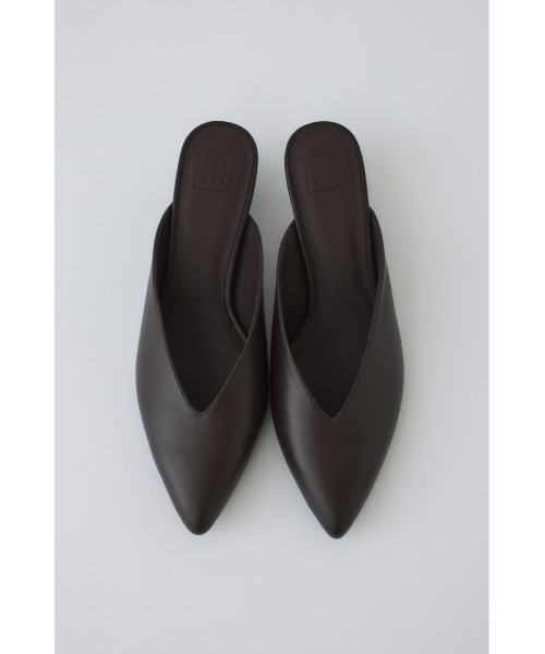 Pointed toe mule(ポインテッド トゥ ミュール)（その他シューズ