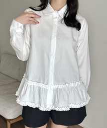 Cham.（チャム）の「フリルティアードシャツ（シャツ/ブラウス）」