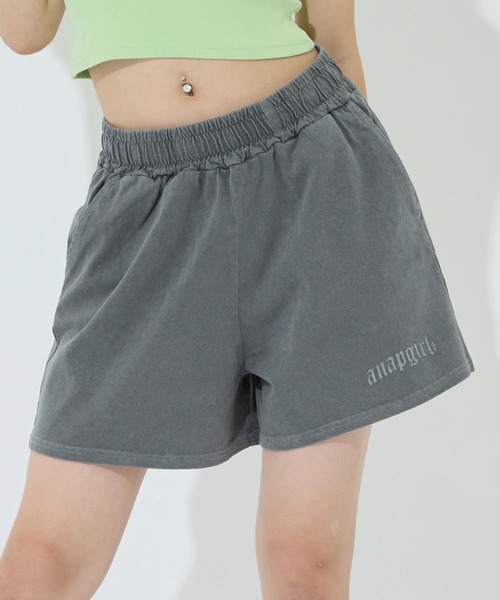 ANAP GｉRL（アナップガール）の「カットショートパンツ（その他パンツ・キッズ・カーキ/ピンク/ダークアッシュ・S/XS/M）」の2枚目の写真