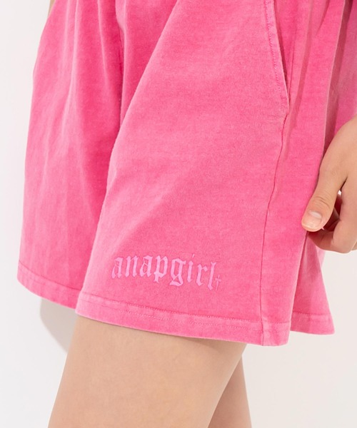 ANAP GｉRL（アナップガール）の「カットショートパンツ（その他パンツ・キッズ・カーキ/ピンク/ダークアッシュ・S/XS/M）」の17枚目の写真