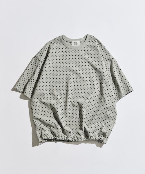 WETTEMPT(ウィテンプト)の「DOT PRINT S/S TEE / ドットプリントS/S T(Tシャツ/カットソー・メンズ・ネイビー/グレー/ブラック・SMALL/MEDIUM/LARGE)」の17枚目の写真
