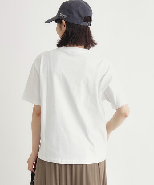 BEN DAVIS(ベンデイビス)の「ポケットTシャツ(Tシャツ/カットソー・レディース・ピンク系/ネイビー/ブラック/ホワイト・03)」の17枚目の写真