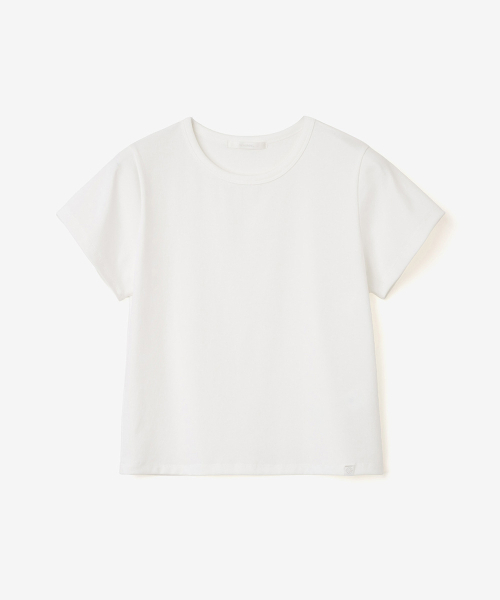 YEARNING(イヤニング)の「ESSENTIAL RIB SLIM TEE, IVORY(Tシャツ/カットソー・レディース・その他・FREE)」の1枚目の写真