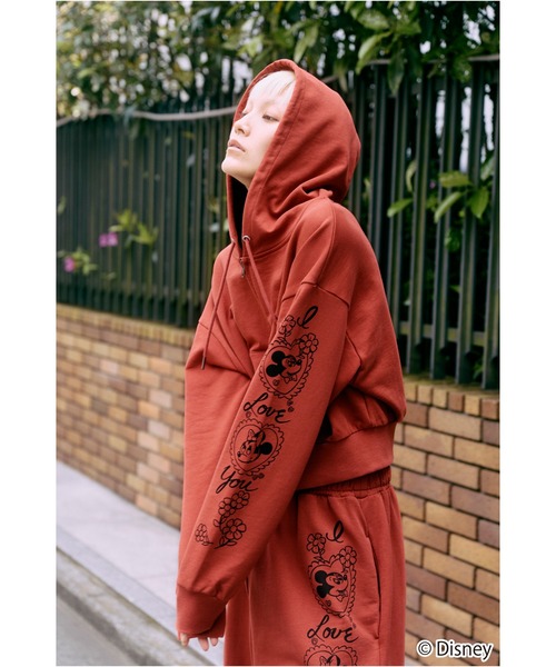 WCJ(ダブルシージェイ)の「Disney / SWEAT ZIP HOODIE(パーカー・レディース・レッド/ピンク・FREE)」の20枚目の写真