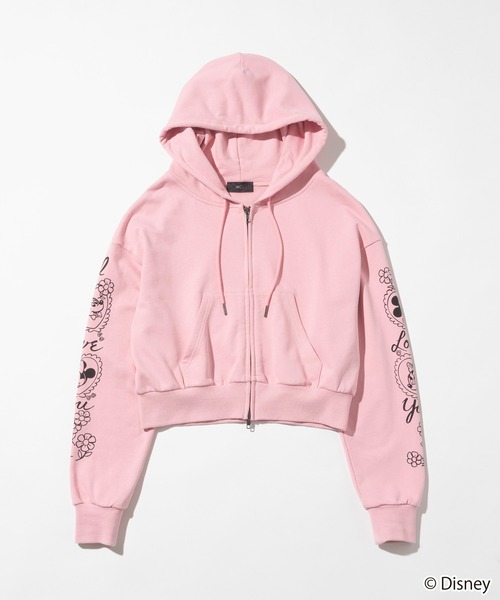 WCJ(ダブルシージェイ)の「Disney / SWEAT ZIP HOODIE(パーカー・レディース・レッド/ピンク・FREE)」の10枚目の写真