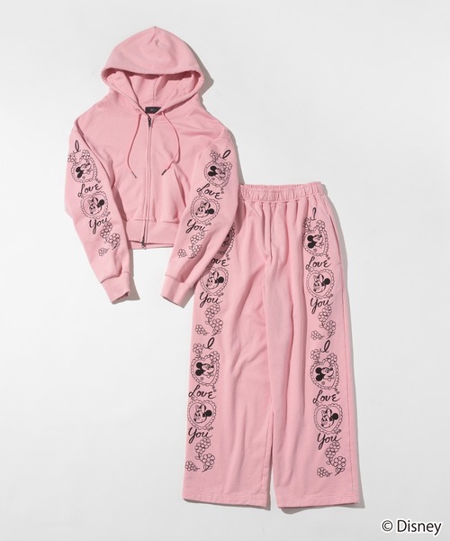 WCJ(ダブルシージェイ)の「Disney / SWEAT ZIP HOODIE(パーカー・レディース・レッド/ピンク・FREE)」の17枚目の写真