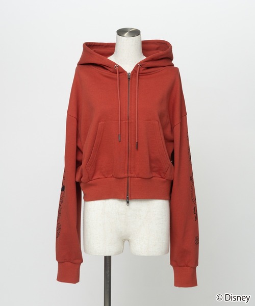 WCJ(ダブルシージェイ)の「Disney / SWEAT ZIP HOODIE(パーカー・レディース・レッド/ピンク・FREE)」の21枚目の写真