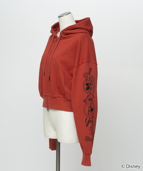 WCJ(ダブルシージェイ)の「Disney / SWEAT ZIP HOODIE(パーカー・レディース・レッド/ピンク・FREE)」の22枚目の写真