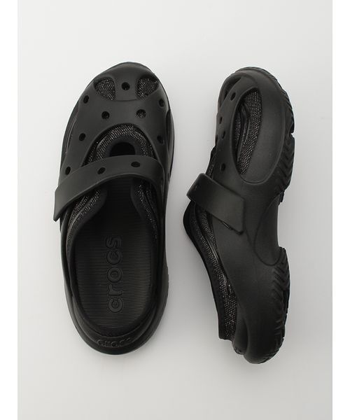 LITTLE UNION（リトルユニオン）の「【CROCS】211907-001 CAGED MULE（サンダル・レディース・ブラック・24/23/25）」の6枚目の写真