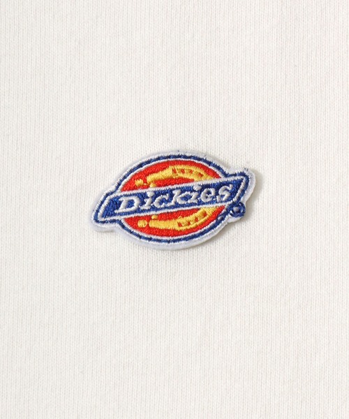 Dickies(ディッキーズ)の「Dickies(ディッキーズ)ワンポイント刺繍Tシャツ 無地 リンガー配色/ビッグシルエット ユニセックス(Tシャツ/カットソー・メンズ・ネイビー系1/ホワイト系その他/ブラック系その他/ダークグリーン/ブラック/ダークグリーン系1/ネイビー/ホワイト・M/XL/L)」の22枚目の写真