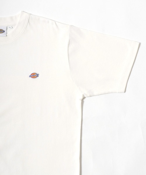 Dickies(ディッキーズ)の「Dickies(ディッキーズ)ワンポイント刺繍Tシャツ 無地 リンガー配色/ビッグシルエット ユニセックス(Tシャツ/カットソー・メンズ・ネイビー系1/ホワイト系その他/ブラック系その他/ダークグリーン/ブラック/ダークグリーン系1/ネイビー/ホワイト・M/XL/L)」の20枚目の写真