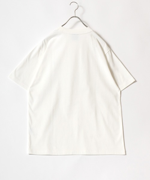 Dickies(ディッキーズ)の「Dickies(ディッキーズ)ワンポイント刺繍Tシャツ 無地 リンガー配色/ビッグシルエット ユニセックス(Tシャツ/カットソー・メンズ・ネイビー系1/ホワイト系その他/ブラック系その他/ダークグリーン/ブラック/ダークグリーン系1/ネイビー/ホワイト・M/XL/L)」の10枚目の写真