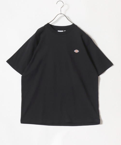 Dickies(ディッキーズ)の「Dickies(ディッキーズ)ワンポイント刺繍Tシャツ 無地 リンガー配色/ビッグシルエット ユニセックス(Tシャツ/カットソー・メンズ・ネイビー系1/ホワイト系その他/ブラック系その他/ダークグリーン/ブラック/ダークグリーン系1/ネイビー/ホワイト・M/XL/L)」の13枚目の写真