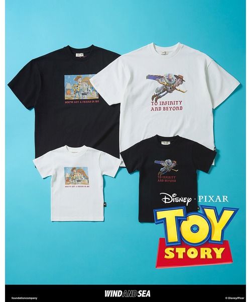 WIND AND SEA(ウィンダンシー)の「TOY STORY x WDS VINTAGE TEE (INFINTY)(Tシャツ/カットソー・レディース・ブラック/ホワイト・MEDIUM/SMALL/X-LARGE/LARGE)」の8枚目の写真