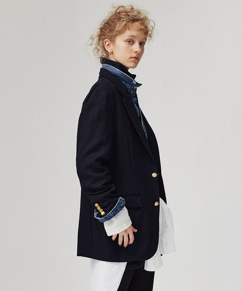 LENO(リノ)の「「LENO / リノ」NAVY BLAZER(その他アウター・レディース・ネイビー・1/2)」の3枚目の写真