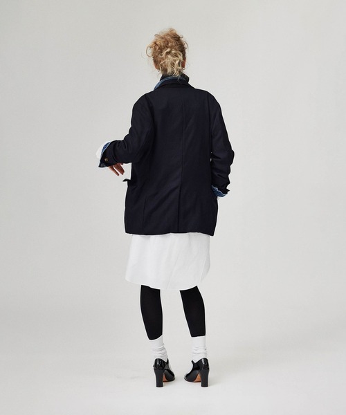 LENO(リノ)の「「LENO / リノ」NAVY BLAZER(その他アウター・レディース・ネイビー・1/2)」の4枚目の写真
