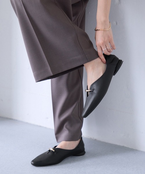 Juze(ジュゼ)の「メタルバブーシュパンプス(パンプス・レディース・ブラック/シルバー/ワイン・M/L)」の5枚目の写真