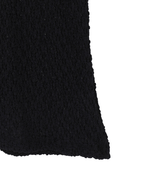 CURRENTAGE(カレンテージ)の「Raschel lace polo(MEN'S)(ポロシャツ・メンズ・ブルー/ブラック・4/3)」の5枚目の写真