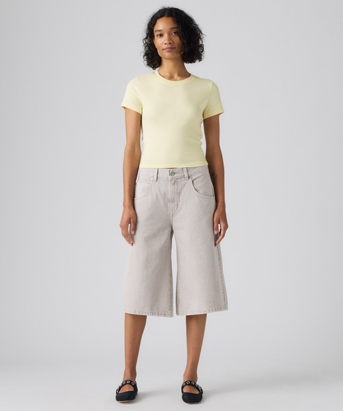 Levi's(リーバイス)の「Levi's/リーバイス スーパーバギージョーツ グレー(デニムパンツ・レディース・グレー・24inch/26inch/25inch/28inch/27inch/23inch)」の2枚目の写真