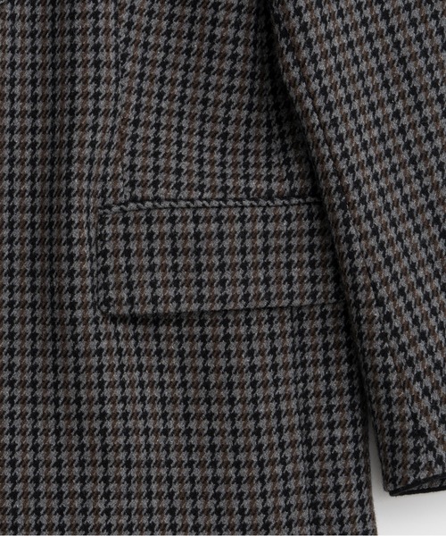 PRANK PROJECT(プランクプロジェクト)の「【2026Autumn Pre-Order】ガンクラブチェックワイドショルダーコート / Gun Club Check Wide Shoulder Coat(チェスターコート・レディース・マルチ・36/38)」の5枚目の写真
