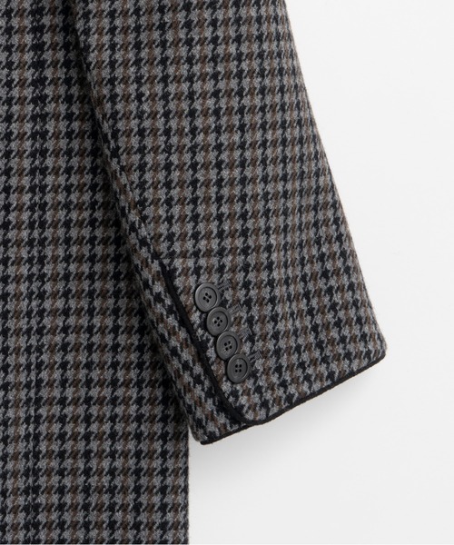 PRANK PROJECT(プランクプロジェクト)の「【2026Autumn Pre-Order】ガンクラブチェックワイドショルダーコート / Gun Club Check Wide Shoulder Coat(チェスターコート・レディース・マルチ・36/38)」の7枚目の写真