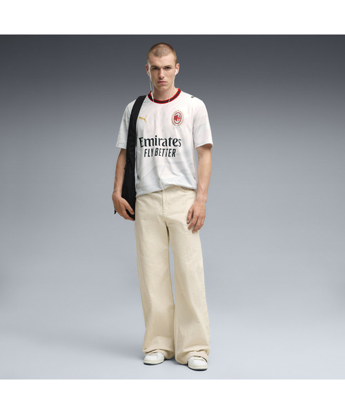 PUMA（プーマ）の「PUMA プーマ メンズ 2026-27 ACミラン アウェイ レプリカ 半袖 ユニフォーム（Tシャツ/カットソー・メンズ・ホワイト系その他・X-LARGE/LARGE/MEDIUM/SMALL）」の3枚目の写真