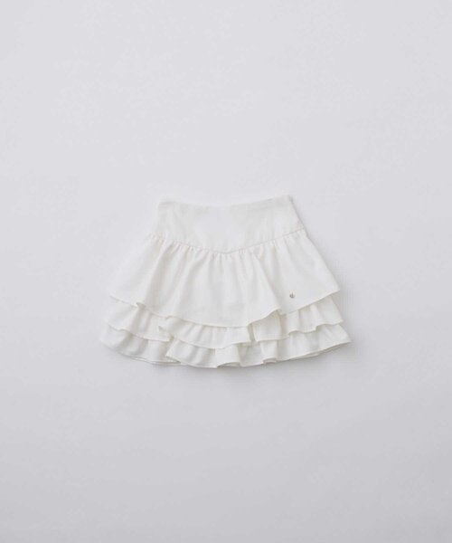 OLIVE des OLIVE(オリーブデオリーブ)の「【Belle Charme】Leyered Frill Skirt(スカート・レディース・ブラック/オフホワイト/ベージュ・FREE)」の9枚目の写真