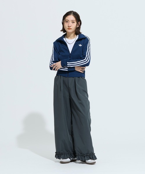 adidas(アディダス)の「ファイヤーバード アディカラー ニット トラックトップ / ジャージ / アディダスオリジナルス adidas Originals(ジャージ・レディース・ブルー・XX-LARGE/LARGE/MEDIUM/SMALL/X-LARGE/X-SMALL)」の2枚目の写真
