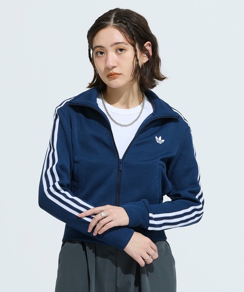 adidas(アディダス)の「ファイヤーバード アディカラー ニット トラックトップ / ジャージ / アディダスオリジナルス adidas Originals(ジャージ・レディース・ブルー・XX-LARGE/LARGE/MEDIUM/SMALL/X-LARGE/X-SMALL)」の3枚目の写真