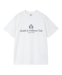 【Sporty&Rich/スポーティアンドリッチ】H&W Crest Tshirt