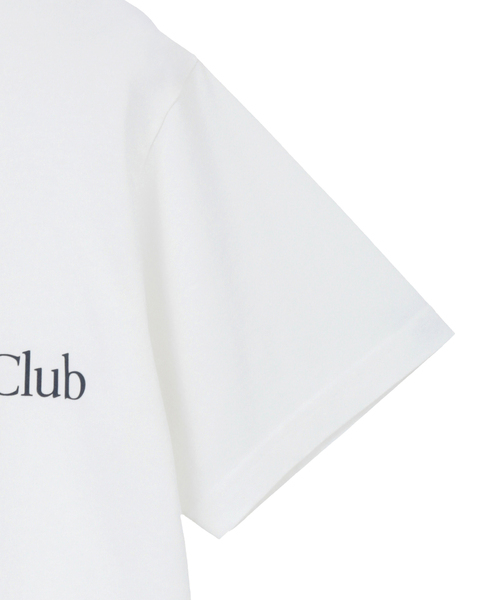 martinique（マルティニーク）の「【Sporty＆Rich/スポーティアンドリッチ】H&W Crest Tshirt（Tシャツ/カットソー・レディース・ホワイト・XS）」の4枚目の写真