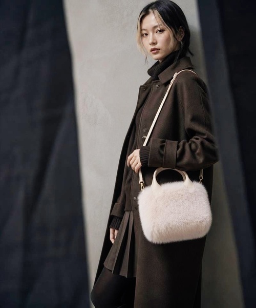 Burner(バーナー)の「【FEMLY DAILY(フェミリーデイリー)】ハンドバッグ fem-bag-8-30【RBTS】(ハンドバッグ・レディース・ベージュ/ブラック/ベージュ系その他・FREE)」の10枚目の写真