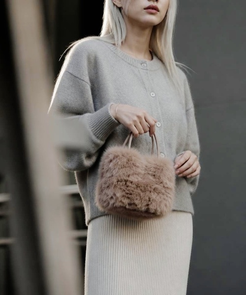 Burner(バーナー)の「【FEMLY DAILY(フェミリーデイリー)】ハンドバッグ fem-bag-8-30【RBTS】(ハンドバッグ・レディース・ベージュ/ブラック/ベージュ系その他・FREE)」の14枚目の写真